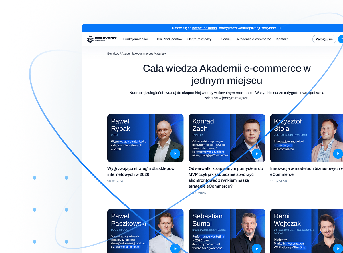 Akademia beryboo - Cykl bezpłatnych szkoleń online